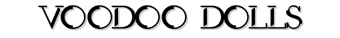 Voodoo Dolls font